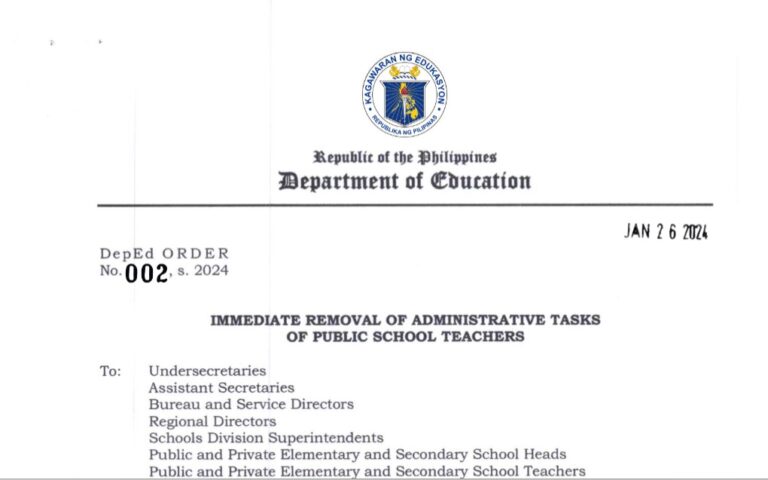 DepEd Order no. 002, s. 2024 is out!