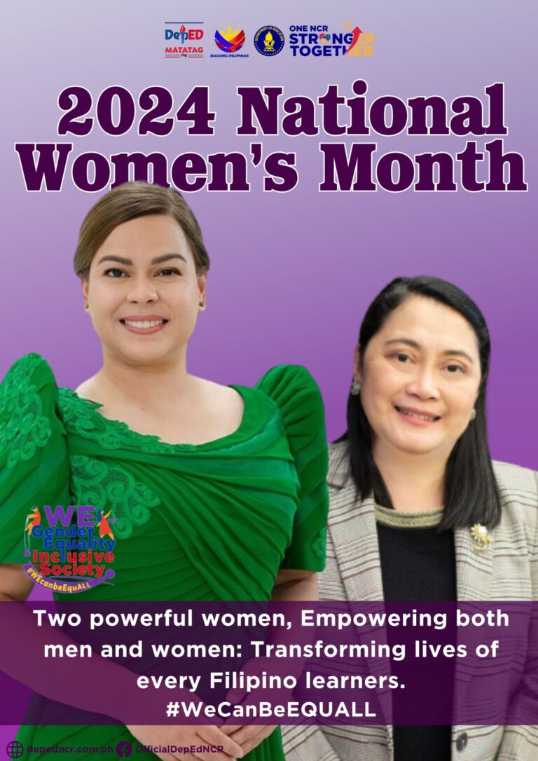 Two Powerful Women, Empowering both Men and Women: Transforming the lives of the Filipino Learners 