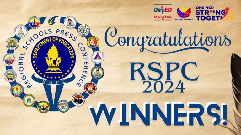 Regional Schools Press Conference (RSPC) 2024 Winners