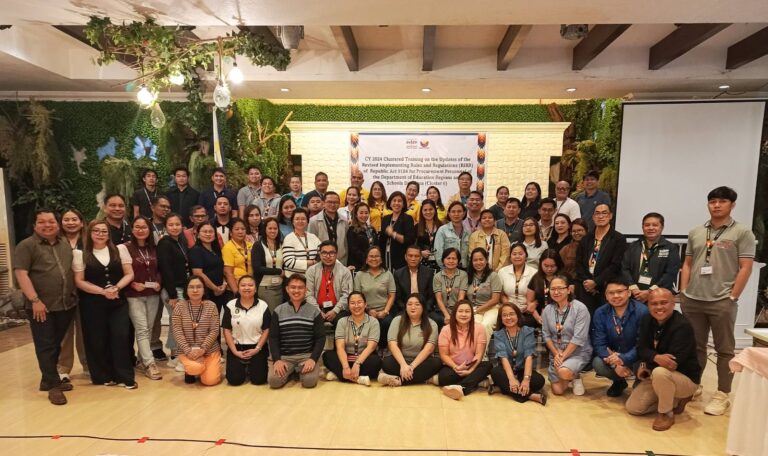 CY 2024 Clustered Training on the revised IRR of RA 9184 for DepEd NCR regional and SDO BAC members, secretariat, and TWG