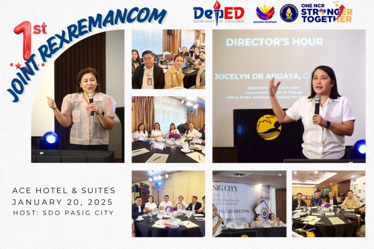 1st Joint Regional Executive and Regional Management Committee (RexReManCom) meeting