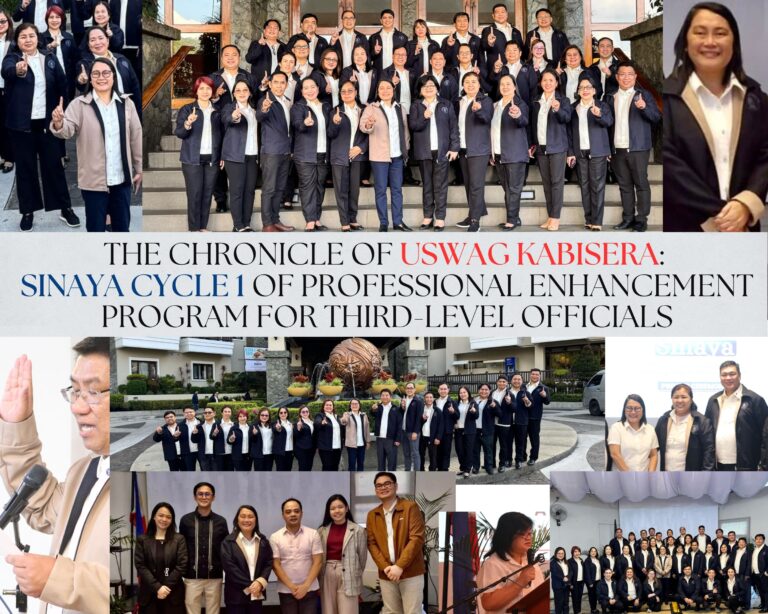 The Chronicle of USWAG Kabisera: SINAYA Cycle 1 of Professional Enhancement Program for Third-Level Officials